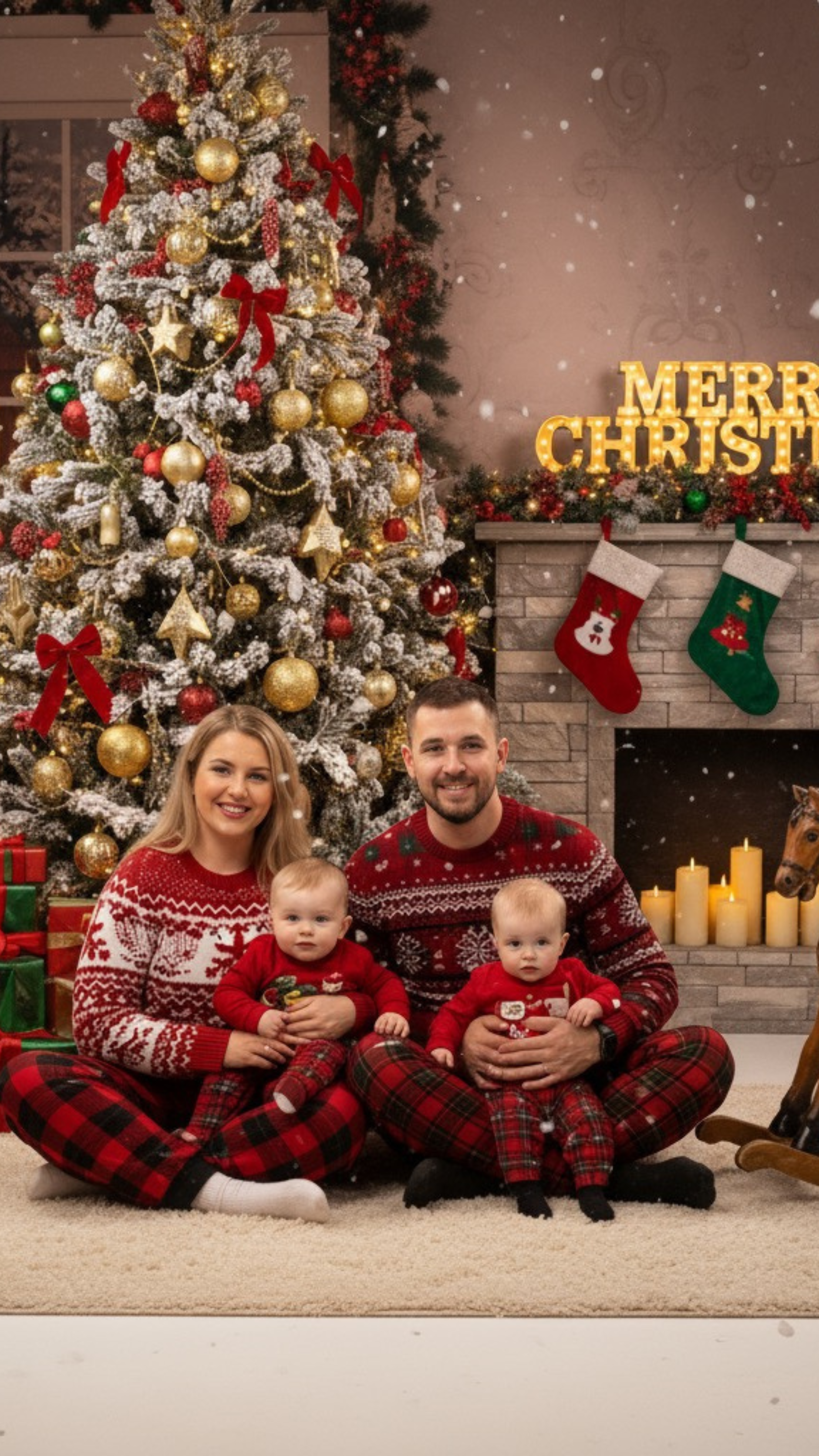 🎄 Holiday Story – Premium Christmas & New Year Studio Session
