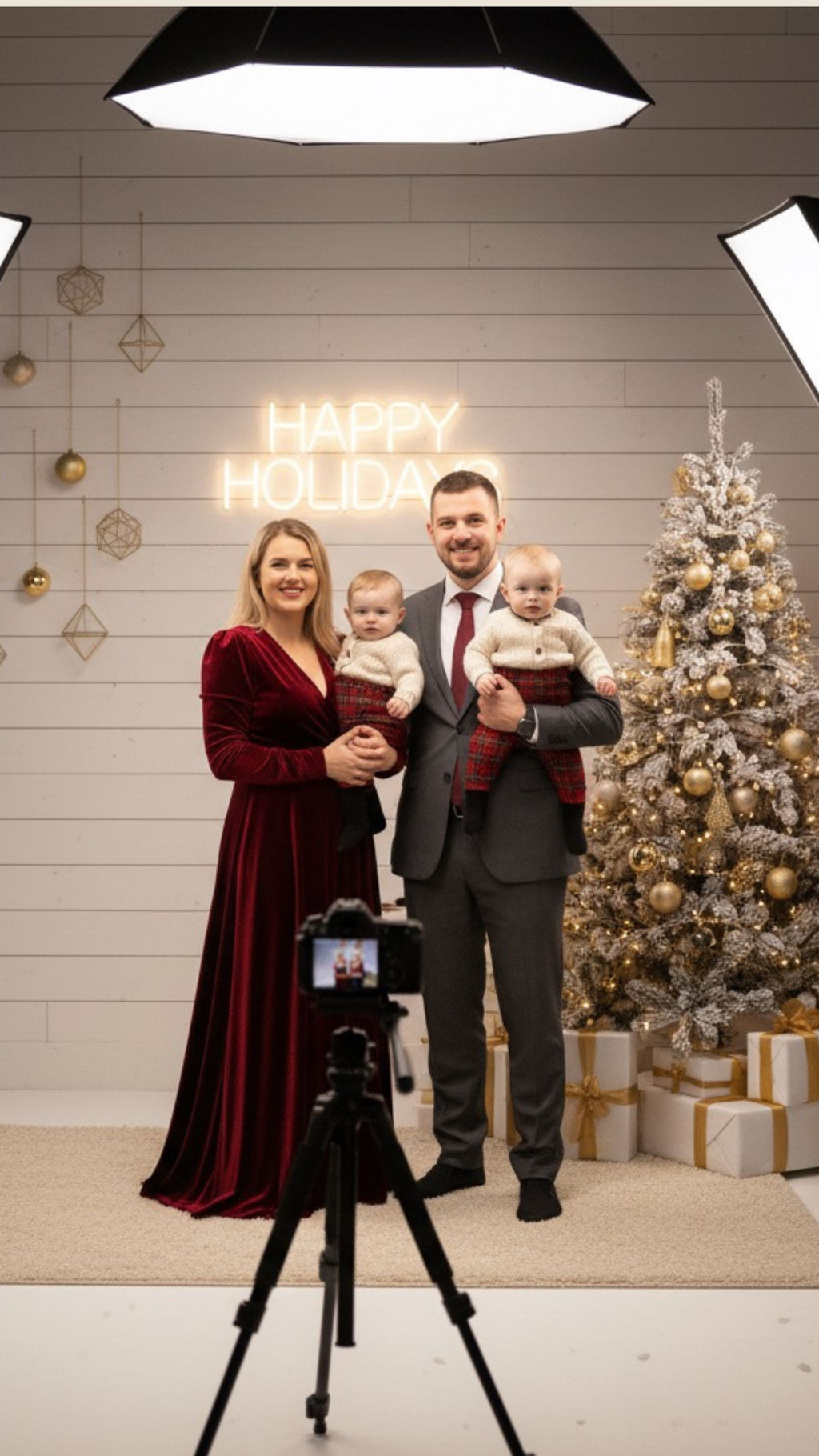 🎄 Holiday Story – Premium Christmas & New Year Studio Session